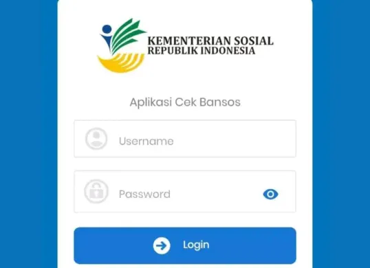 Aplikasi cek bansos (Kemensos RI)