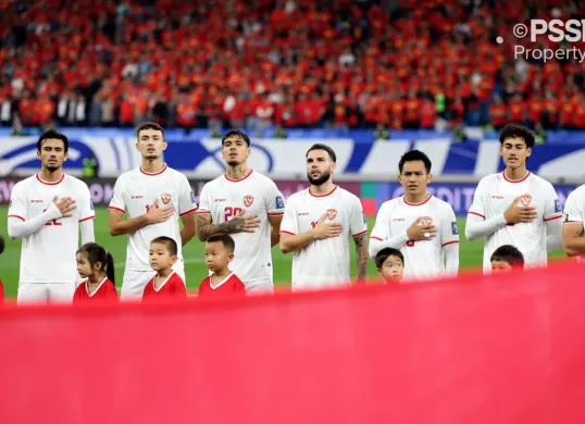 Starting XI Timnas Indonesia saat hadapi China di putaran tiga kualifikasi Piala Dunia 2026. (Sumber: pssi.org)