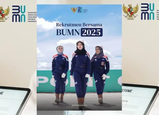 Persiapkan dirimu menghadapi Seleksi Rekrutmen Bersama BUMN 2025 dengan tips dan strategi terbaik. (Sumber: Instagram/kementrianbumn)