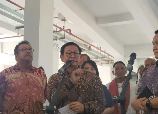 Gubernur Jakarta, Pramono Anung. (Sumber: Poskota/Pandi Ramedhan)
