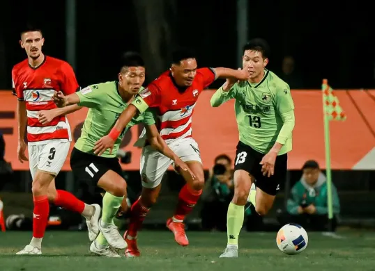 Hasil pertandingan Taiwan Steel vs Madura United di leg pertama AFC Challenge League 2024-25. (Foto: Instagram/@maduraunited.fc)
