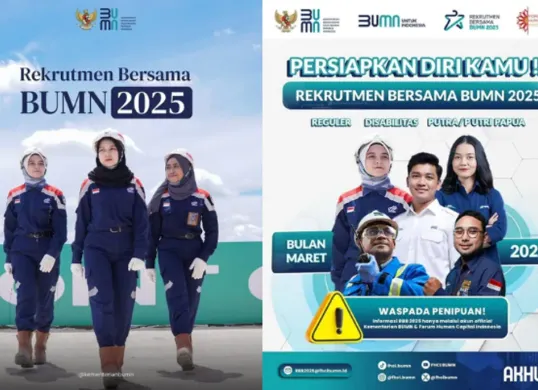Panduan pendaftaran beserta link rekrutmen BUMN Maret 2025 (Sumber: Instagram/@bersamabumn)