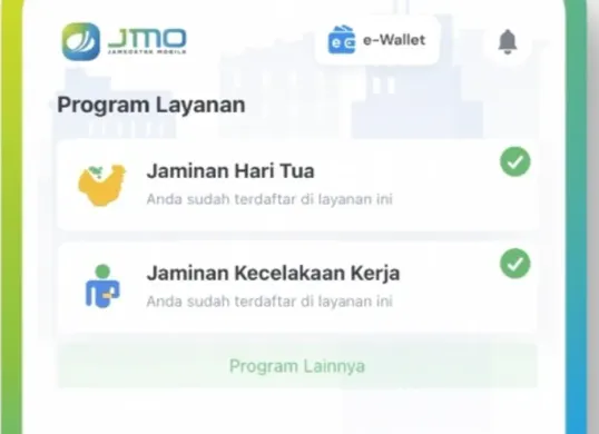 Ilustrasi cek BSU lewat aplikasi JMO. (Sumber: Website/BPJS Ketenagakerjaan)