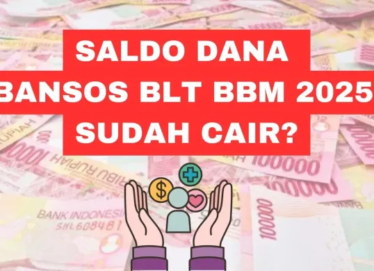 Ilustrasi saldo dana Bansos BLT BBM (Sumber: Poskota/Rivera Jesica)