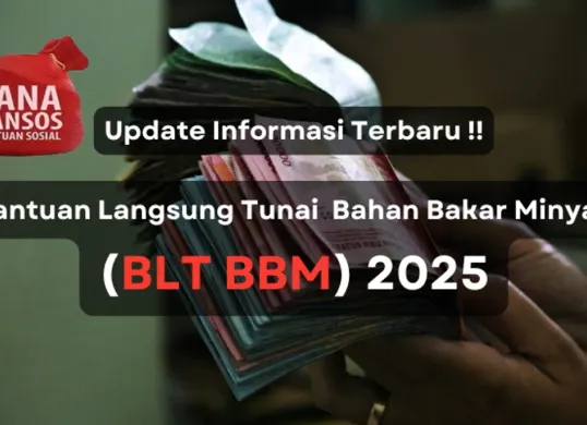 Update informasi pencairan subsidi dana bansos BLT BBM tahun 2025. (Sumber: Poskota/Aldi Harlanda Irawan)