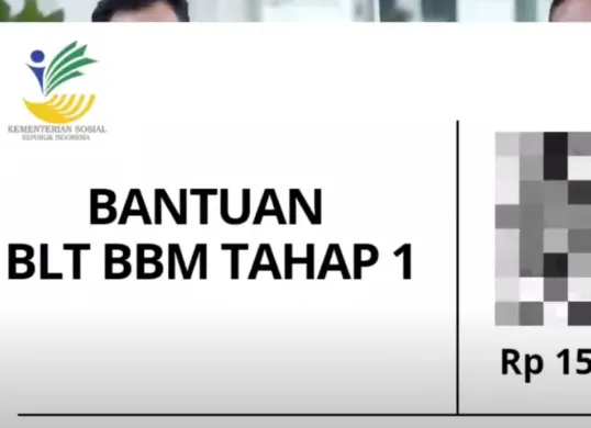 Ilustrasi penyaluran bantuan BLT BBM. (Sumber: YouTube/ Naura Vlog)