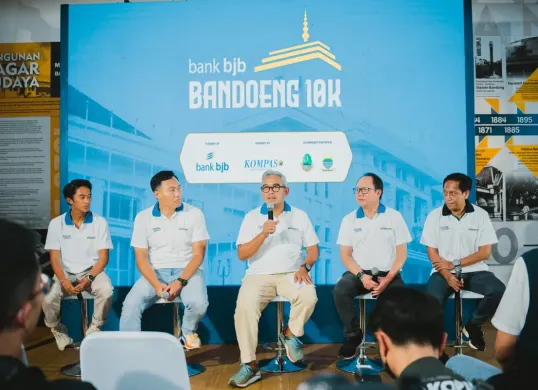 Preskon bank bjb Bandoeng 10K (Foto: dok bank bjb)