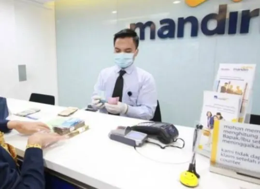 Ilustrasi bank Mandiri. (Sumber: Mandiri)