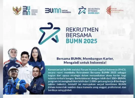 Cara cek pengumuman administrasi Rekrutmen Bersama BUMN (RBB) keluar hari ini Senin, 14 April 2025. (Sumber: fhcibumn.id)
