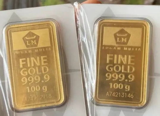 Harga emas antam 1 gram (Sumber: Pinterest)