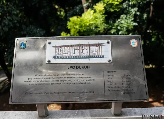 Visualisasi Bangun Ruang JPO Dukuh