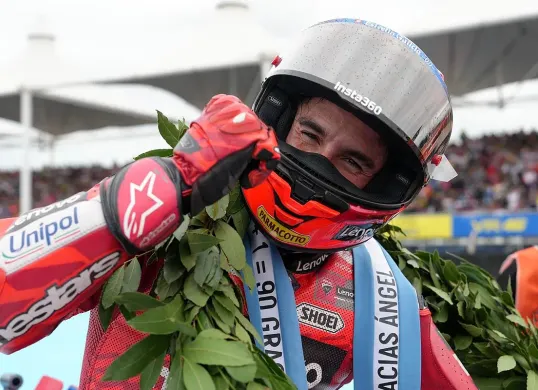 Marc Marquez juara main race MotoGP Argentina 2025. (Sumber: Instagram @motogp)
