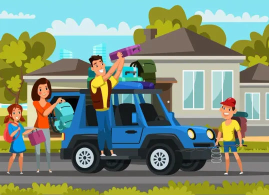 Ilustrasi. Rekomendasi mobil keluarga bekas untuk mudik Lebaran. (Sumber: Freepik/studio4rt)