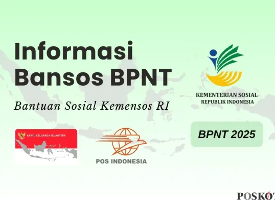 Informasi pengecekan bansos BPNT 2025. (Sumber: Poskota/Della Amelia)