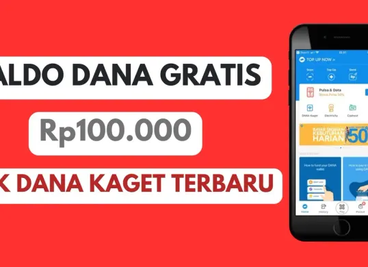 Dapatkan THR saldo DANA gratis hingga Rp100.000 dari link DANA kaget terbaru (Sumber: Poskota/Herdyan Anugrah Triguna)