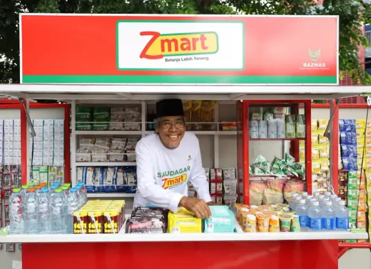 BAZNAS RI beri bantuan Program Zmart bagi 50 Mustahik di bulan Ramadhan. (Sumber: Dok. BAZNAS RI)