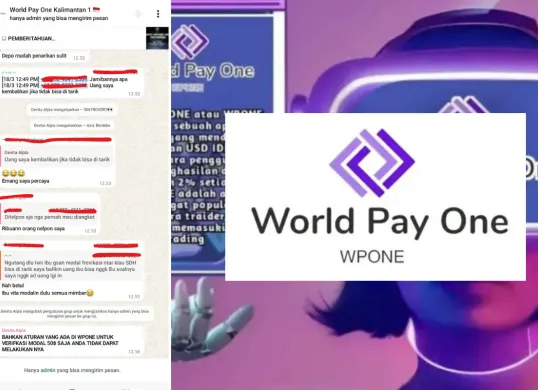 Grup Wpone kembali jadi sorotan! Dari kebijakan admin hingga komentar kontroversial mentor (Sumber: Facebook/Wpone Indonesia)