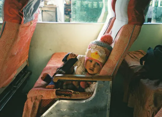Ilustrasi mudik bersama bayi dan anak-anak. (Sumber: Pexels/Jacob Riesel)