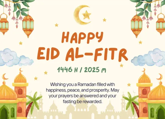 Kumupulan link Twibbon Idul Fitri 2025 gratis lengkap dengan ucapan Lebarannya. (Sumber: dok/Canva)