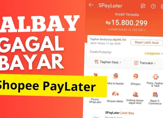 Jangan sampai terjebak dalam kesalahan saat gagal bayar Shopee PayLater. Simak tips untuk menghindari masalah keuangan yang lebih besar. (Sumber: Poskota/Neni Nuraeni/Shopee)