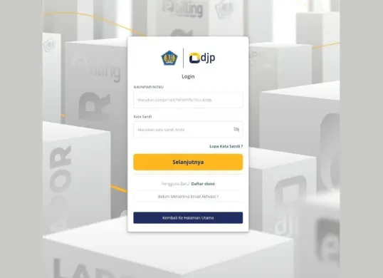 Cara Mudah Daftar NPWP Secara Online untuk Pribadi, Siapkan Dokumen Ini (Sumber: Dok/djponline.pajak.go.id)