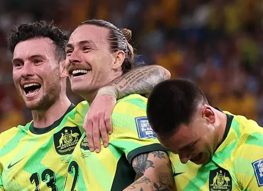 Live streaming China vs Australai di kualifikasi Piala Dunia 2026 Zona Asia. (Sumber: Instagram @socceroos)
