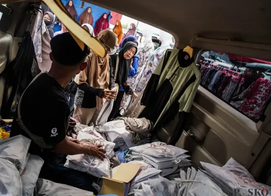 Berburu Baju Lebaran di Pasar Tasik Cideng