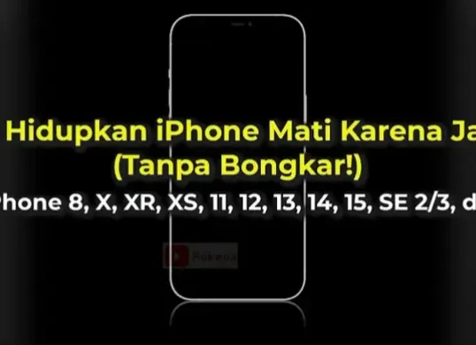 Inilah pembahasan mengenai cara memperbaiki iPhone mati total akibat terbentur, tanpa perlu membongkar perangkat. Coba trik ini sebelum pergi ke pusat servis. (Sumber: YouTube/@Pukeva)