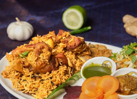 Salah satu hidangan khas Lebaran, Nasi Biryani dari Persia. (Sumber: Pixabay/shouravsheikh)