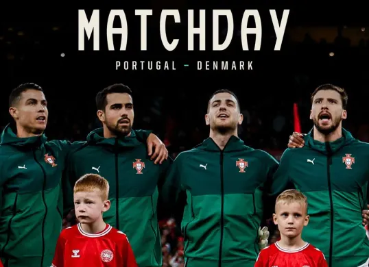Link live streaming Portugal vs Denmark di leg kedua perempat final UEFA Nations League. (Sumber: Instagram @portugal)