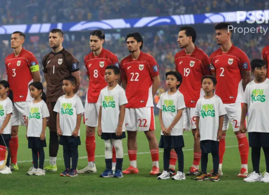 Potret pemain Timnas Indonesia saat akan bertanding. (Sumber: PSSI)