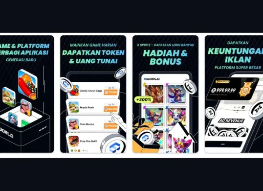 Xword aplikasi penghasil uang (Sumber: Google Play/XWorld)