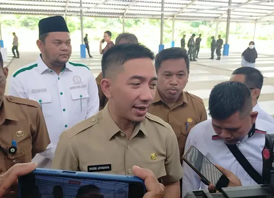 Bupati Lebak, Hasbi Asyidiki Jayabaya. (Sumber: Poskota/Samsul Fatoni)