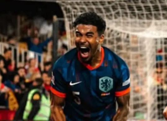 Ian Maatsen cetak gol debut bagi Timnas Belanda. (Sumber: Instagram/@maatsen_)