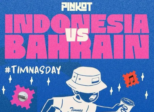 Info Lokasi Nobar Timnas Indonesia vs Bahrain di Kota Denpasar dan Pulau Lombok. (Sumber: Instagram @pinkot.id)