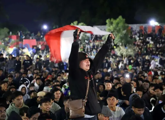 Ilustrasi, nobar Timnas Indonesia vs Bahrain di Bogor. (Sumber: Humas Pemprov Jabar)