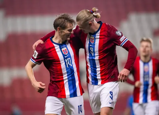 Odegaard cetak hattrick assist bantu Norwegia benamkan Israel, skor akhir 4-2. (Sumber: X/ nff_landslag)