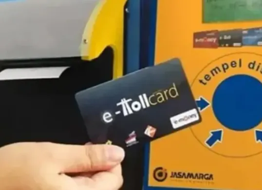 Panduan mengisi saldo kartu e-toll (Sumber: Istimewa)