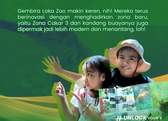 Gembira Loka Zoo jadi salah satu destinasi wisata di Yogyakarta yang bisa dikunjungi saat libur lebaran 2025. (Sumber: X/@gembiraloka_zoo)
