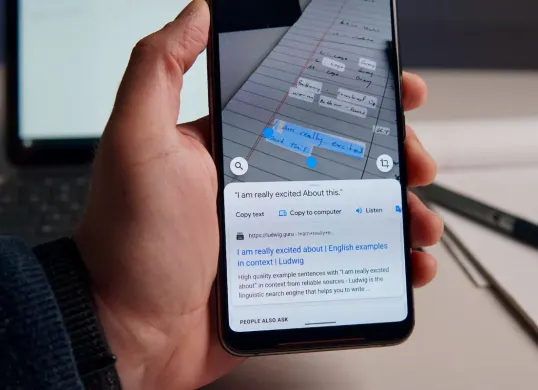 Ini cara mengidentifikasi, menyalin, dan menempelkan teks tulisan tangan ke smartphone yang bisa dilakukan. (Sumber: Chrome Unboxed)