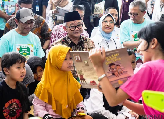 Peluncuran Program Mudik Asyik Baca Buku
