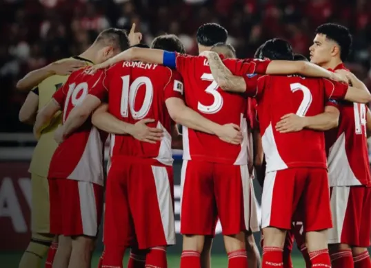 Timnas Indonesia bakal menambah kedalaman skuad dengan mendatangkan pemain naturalisasi untuk hadapi dua laga sisa Kualifikasi Piala Dunia 2026. (Sumber: Instagram/Timnas Indonesia)