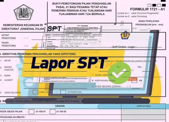 Batas waktu dan denda pelaporan Surat Pemberitahuan Tahunan (SPT). (Sumber: pajak.go.id)