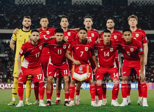 Kehadiran sederet pemain naturalisasi di Timnas Indonesia disindir pelatih asal Belanda. (Sumber: X/@TimnasIndonesia)