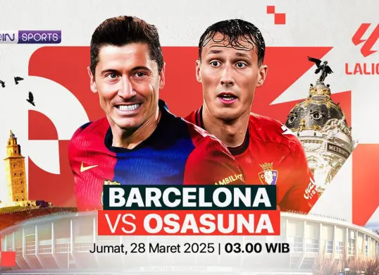 Link live streaming Barcelona vs Osasuna. (Sumber: Vidio)