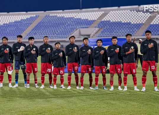 Timnas Indonesia U-17 saat tampil di kualifikasi Piala Asia U-17 2025. (Sumber: pssi.org)