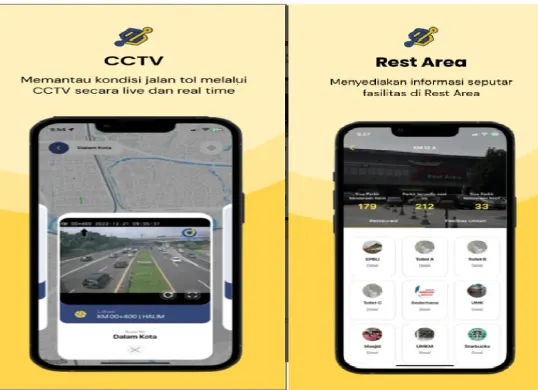 Aplikasi Travoy berikan informasi seputar lalin jalan tol, CCTV real time, dan berbagai informasi jalan tol Indonesia. (Sumber: play.google.com/Travoy)