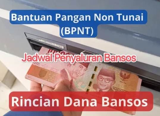 Jadwal lengkap penyaluran bansos BPNT periode 2025. (Canva)
