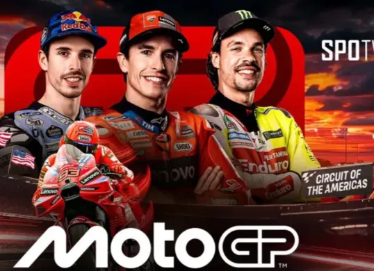 Jadwal dan link live streaming MotoGP Amerika 2025 (Sumber: vidio.com)