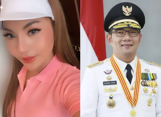Kuasa hukum Ridwan Kamil, Muslim Jaya Butarbutar mengungkap alasan kliennya membantu biaya kuliah Lisa Mariana. (Sumber: Kolase Instagram/@lisamarianaaa dan @ridwankamil)